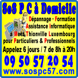 Dépannage informatique à domicile à Stuckange